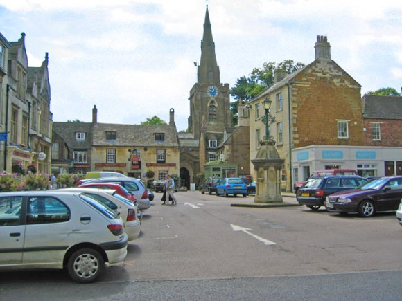 A picture of the market square